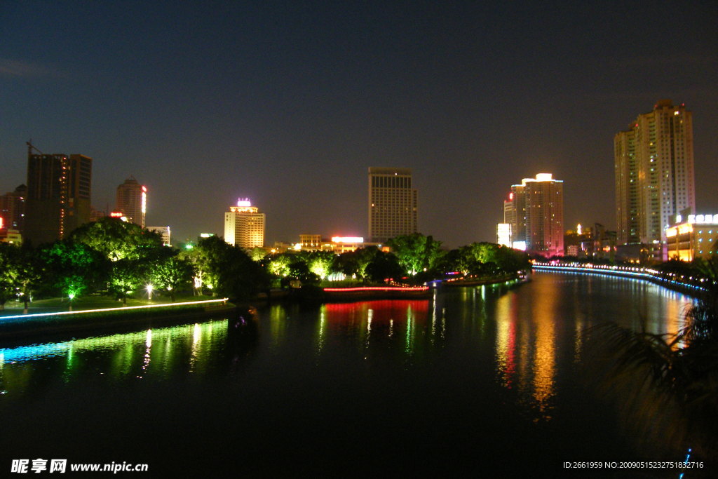 中山岐江夜景