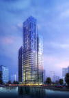 建筑配景PSD