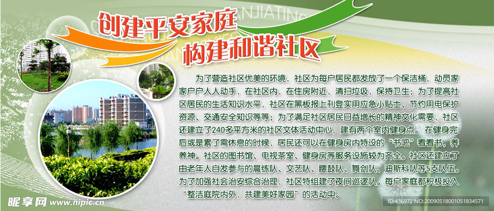 社区版面