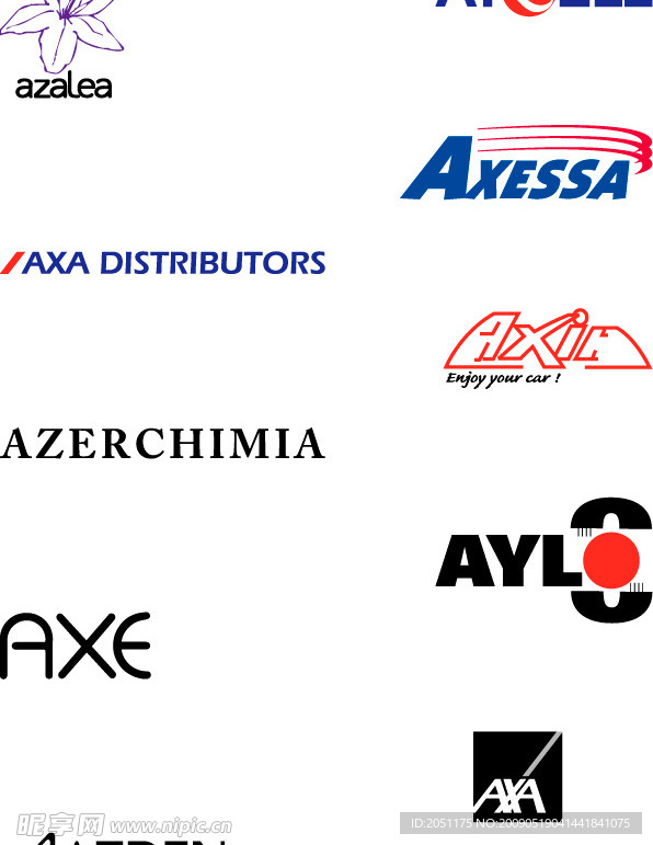 ayaxaz开头logo标志