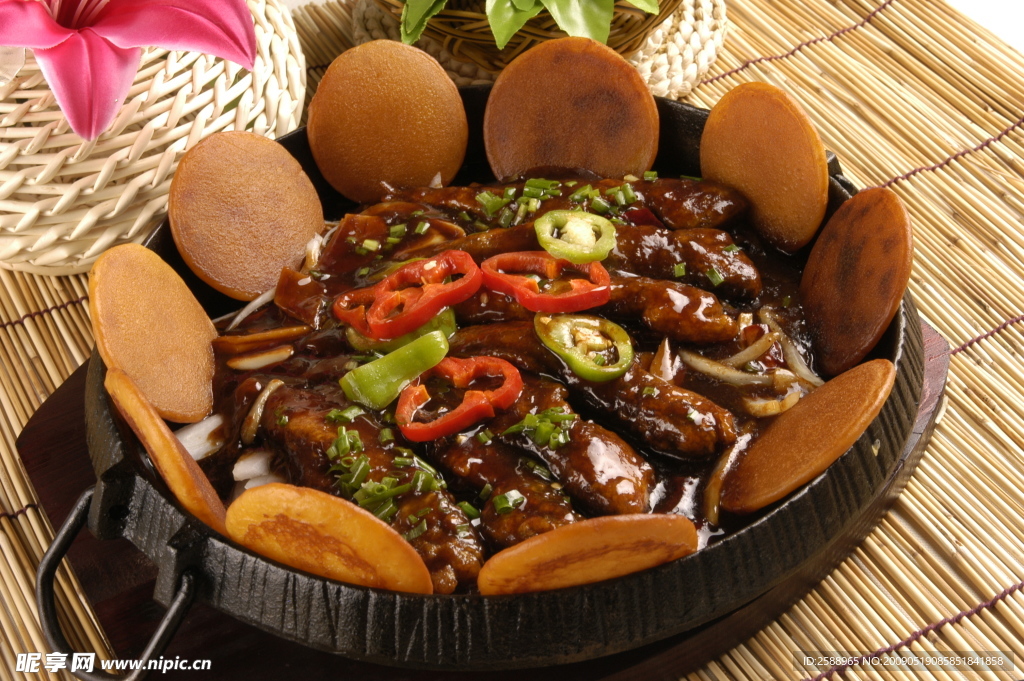 小黄鱼贴饼