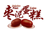 枣泥蛋糕小标