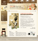 韩国完美女性健康网站设计