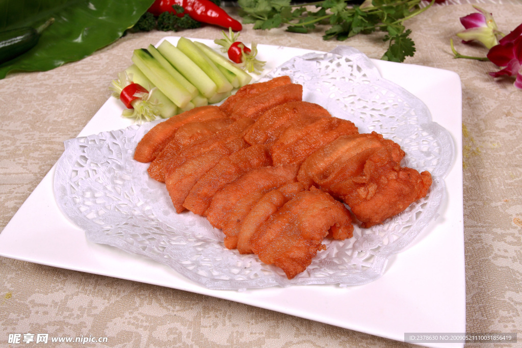 葱烧香脆南乳肉