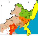 东北地图