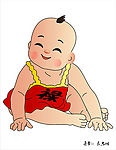 中国娃 中国味 娃 喜庆 禄