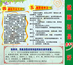 学校逃生展板之三地震逃生法