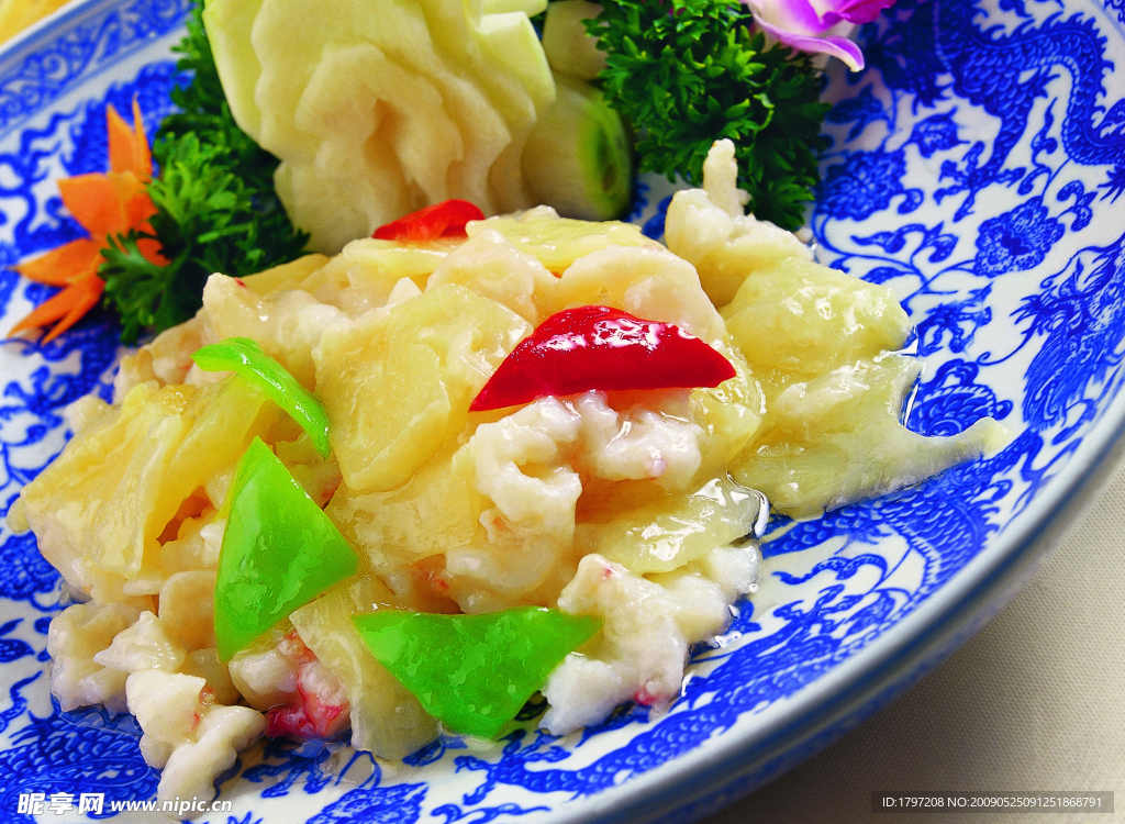 京热次菠萝大虾片