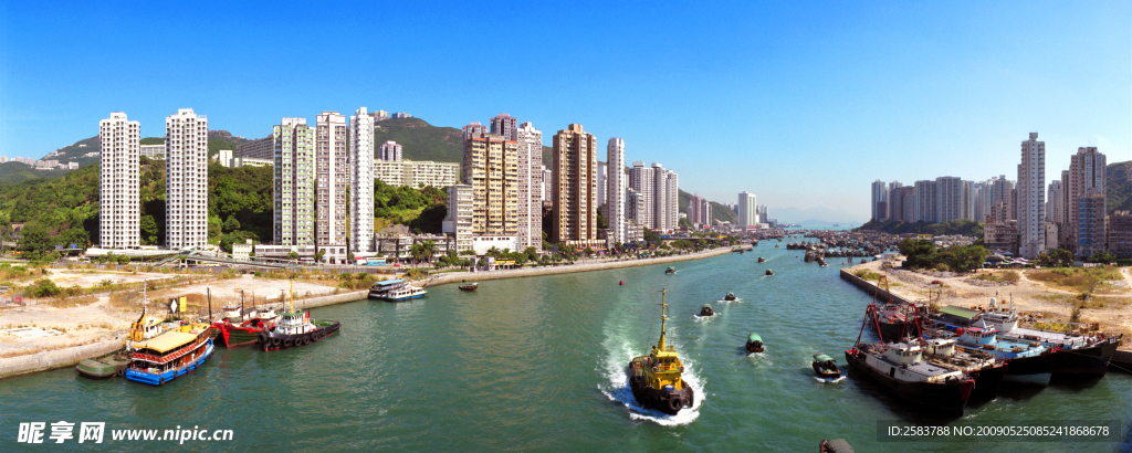 高清宽幅港口