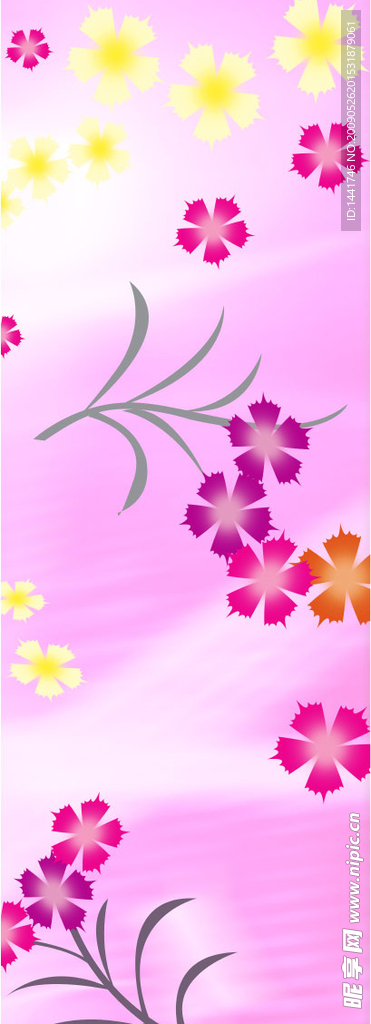 移门花