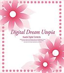 3款时尚花纹便签底版