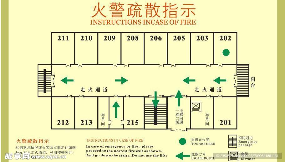 火警疏散指示