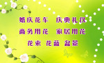 绿萝花坊名片背面