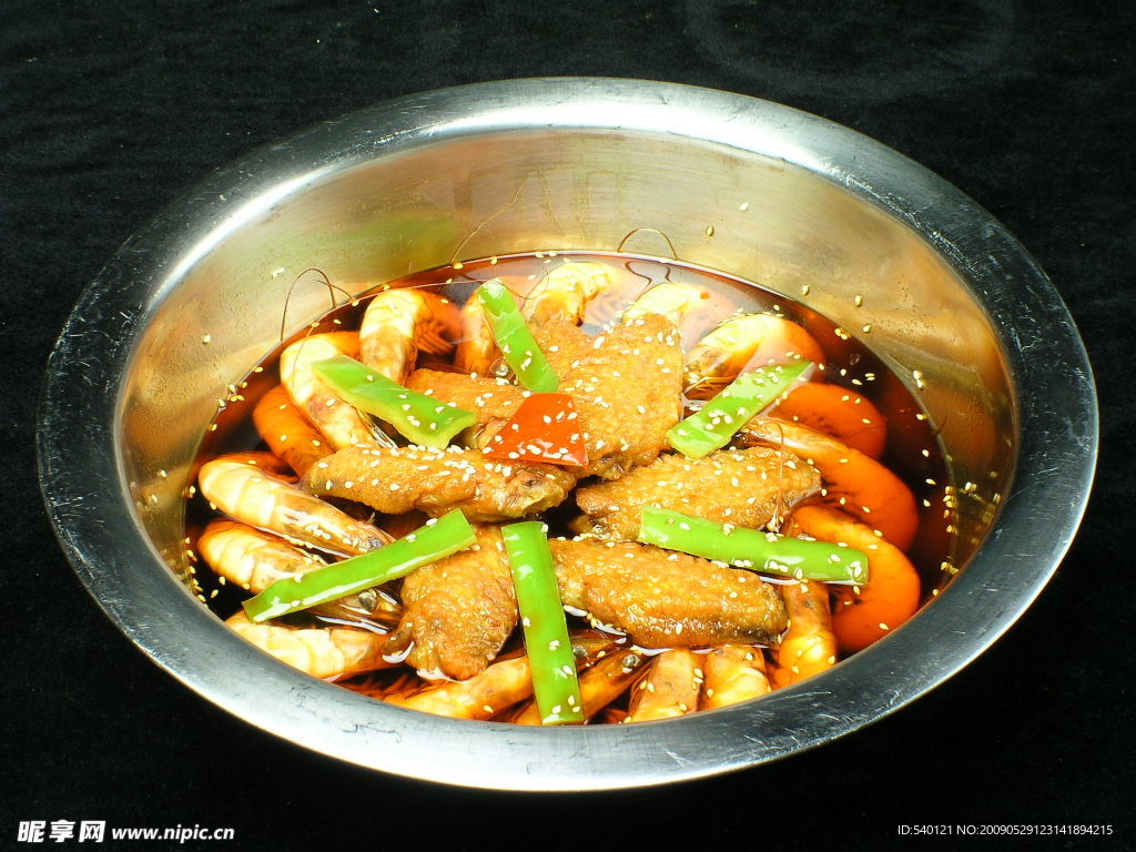 红油大虾