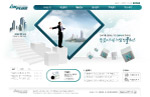 韩国 清新企业网站源码