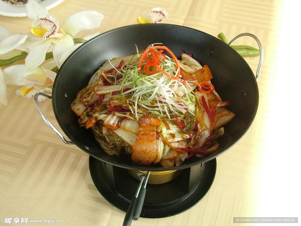 干锅娃娃菜