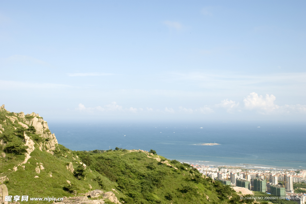 青大 大山 大海 蓝天白云