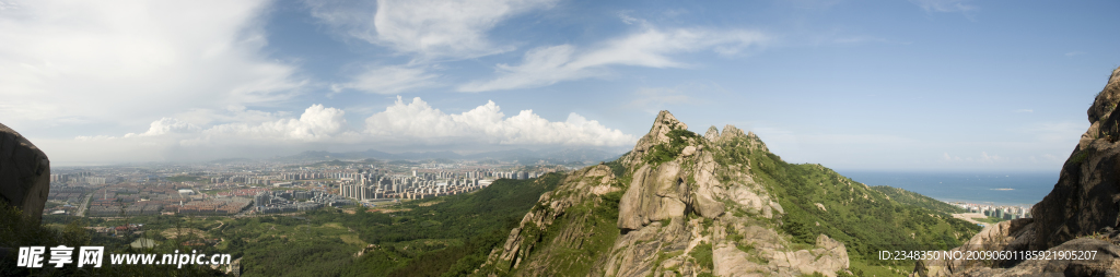 青岛 小浮山 大山 大海