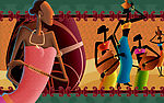 民族文化装饰画