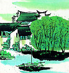 夏日水乡