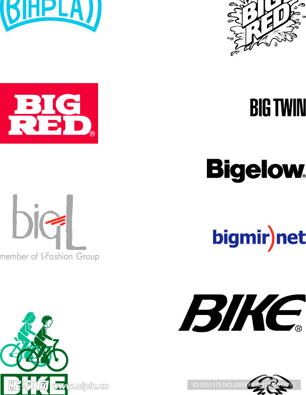 bigbike开头logo标志