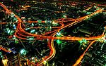 立交桥夜景