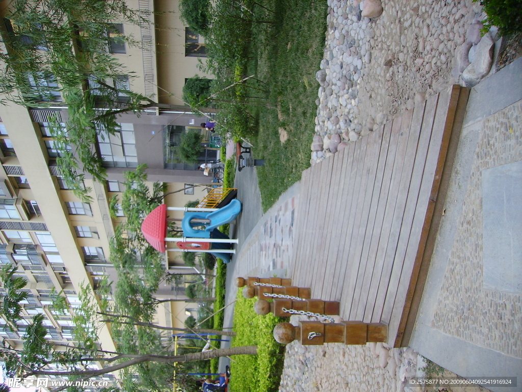 小区景色