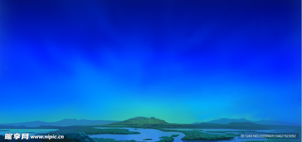 卡通 夜色迷人
