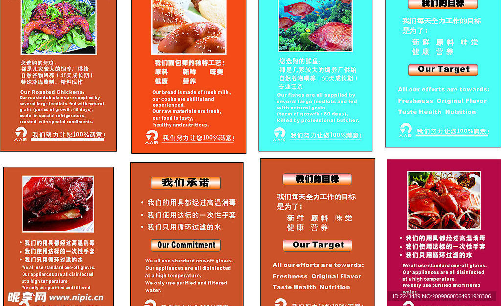 超市承诺牌