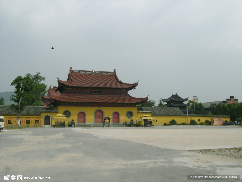 浙江长兴寿圣寺外观全景