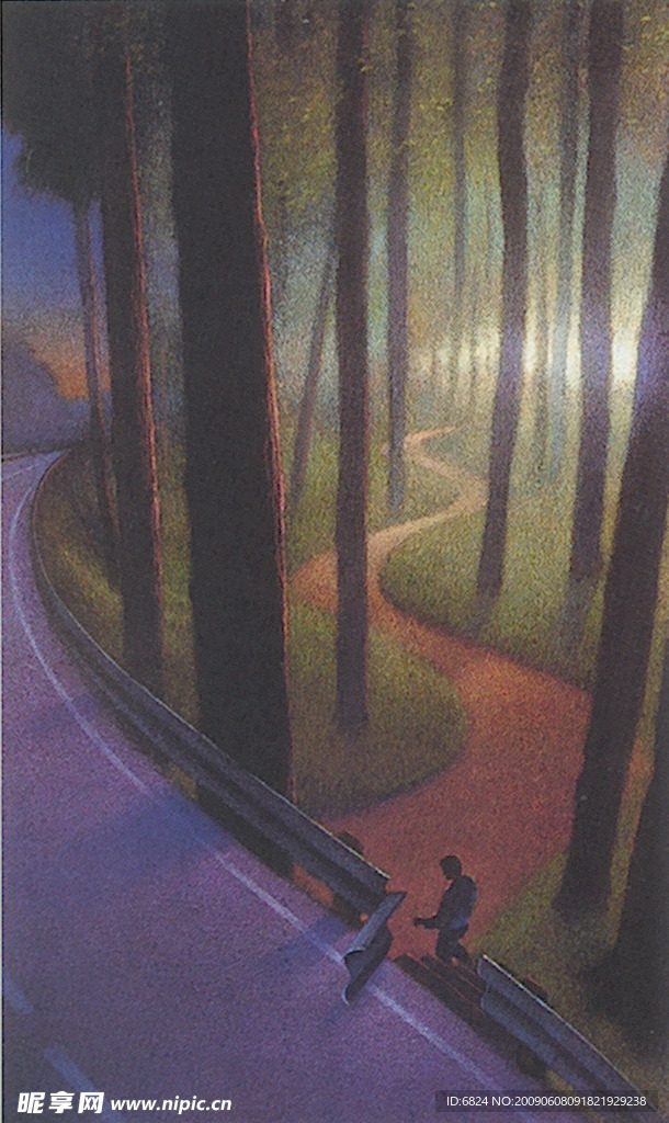 荒野公路孤人