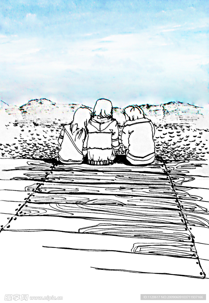 速写绘画
