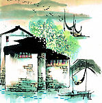 冬天水乡