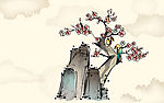 水墨,国画,梅花