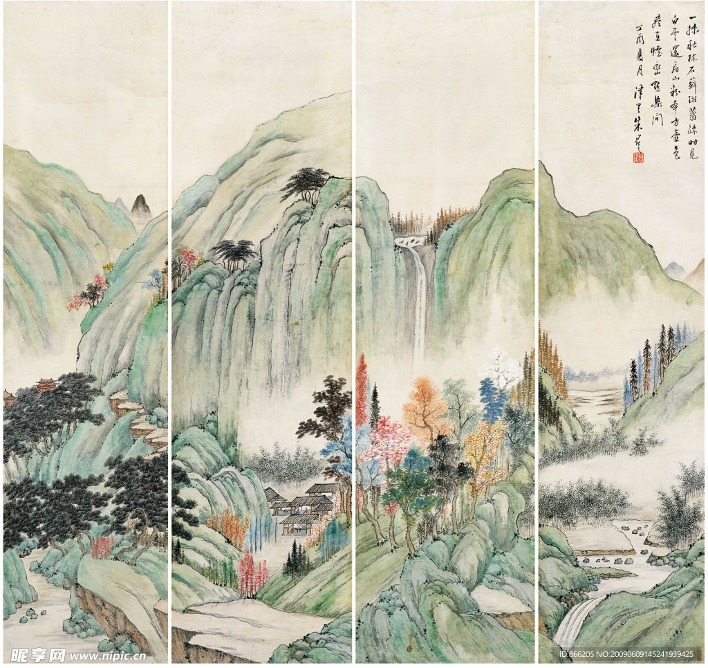 朱昂之国画