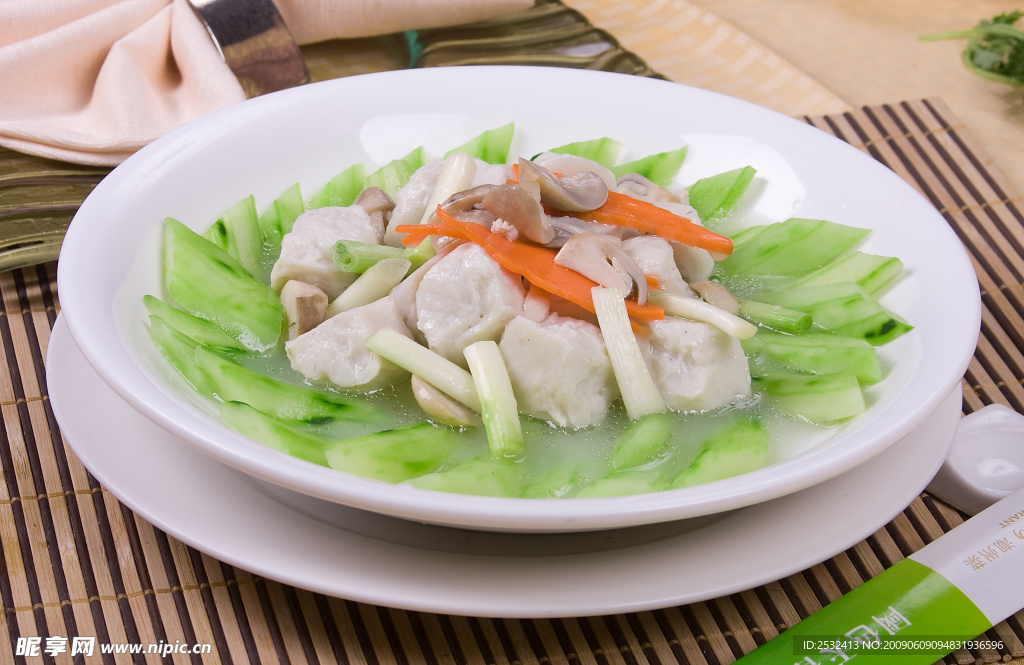 青瓜煮鱼丸