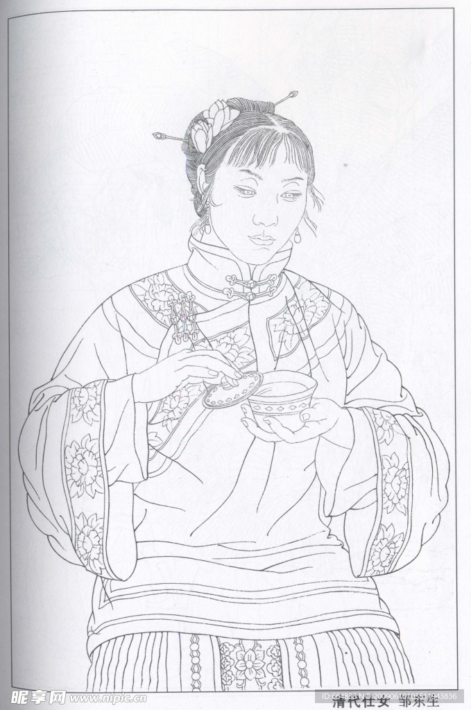 人物白描
