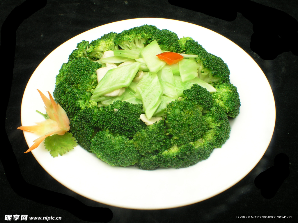 鸡汁西兰花
