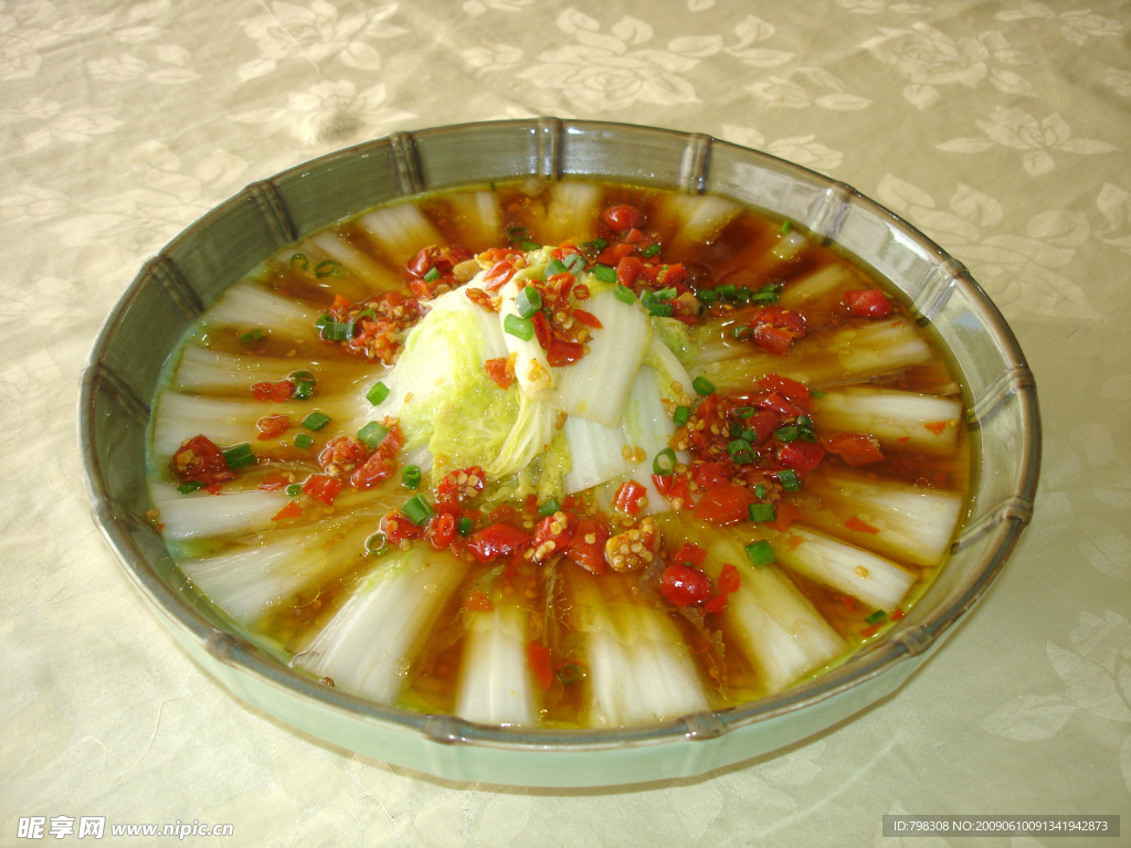 剁椒蒸大白菜