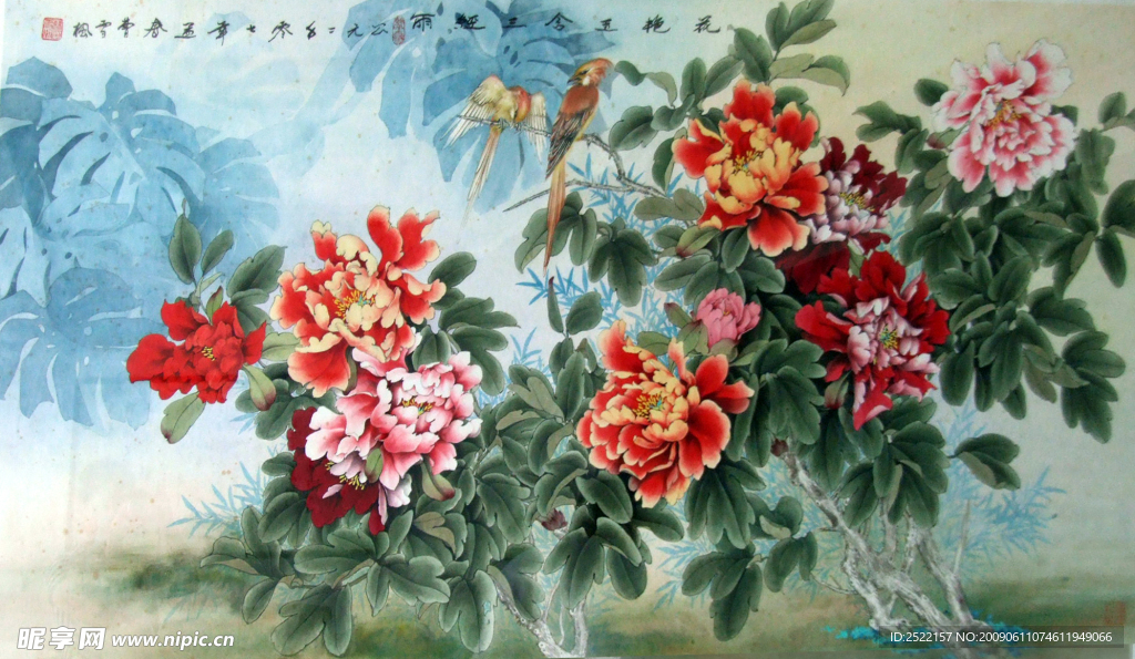 生物世界花草牡丹
