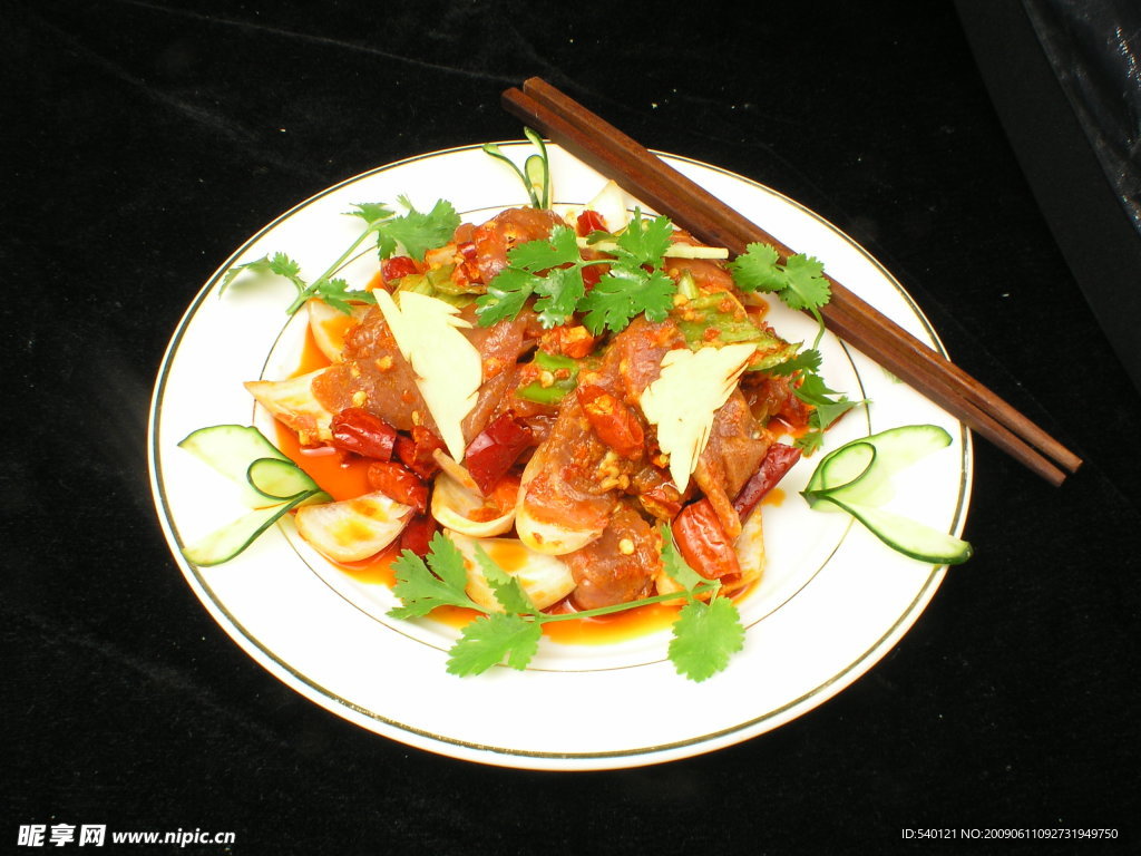 生牛肉片