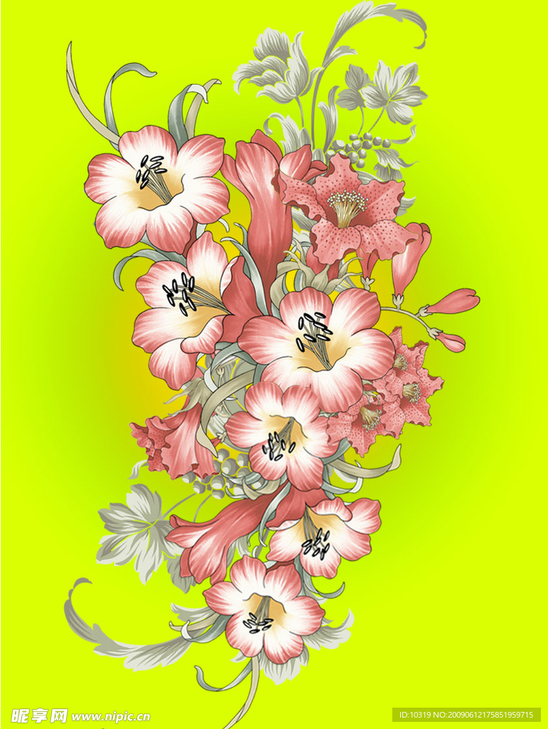手绘花