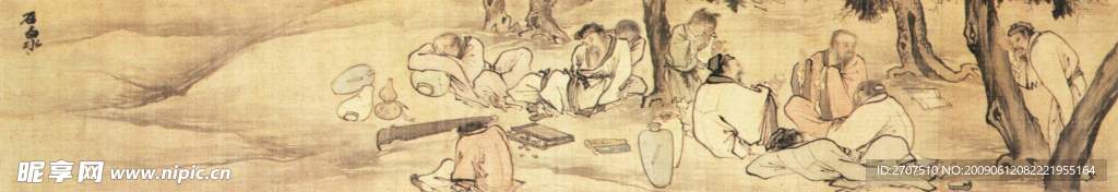 中国画 人物 山水