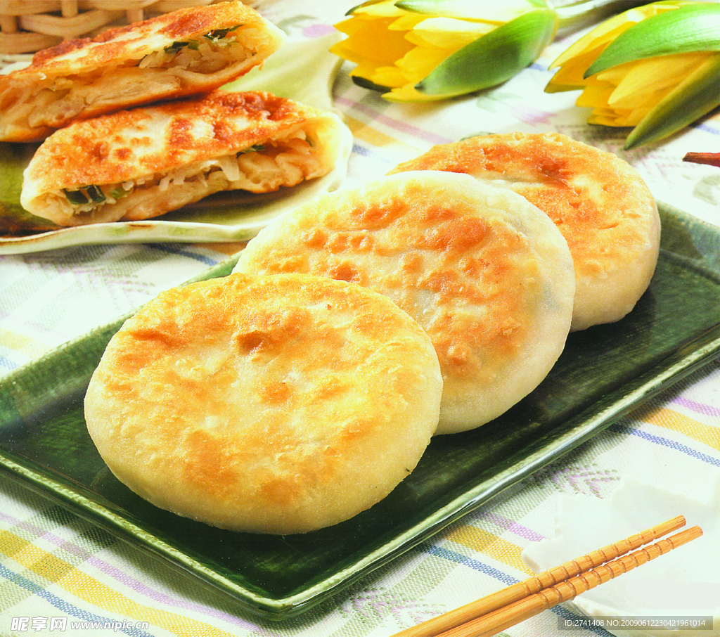 麦香饼