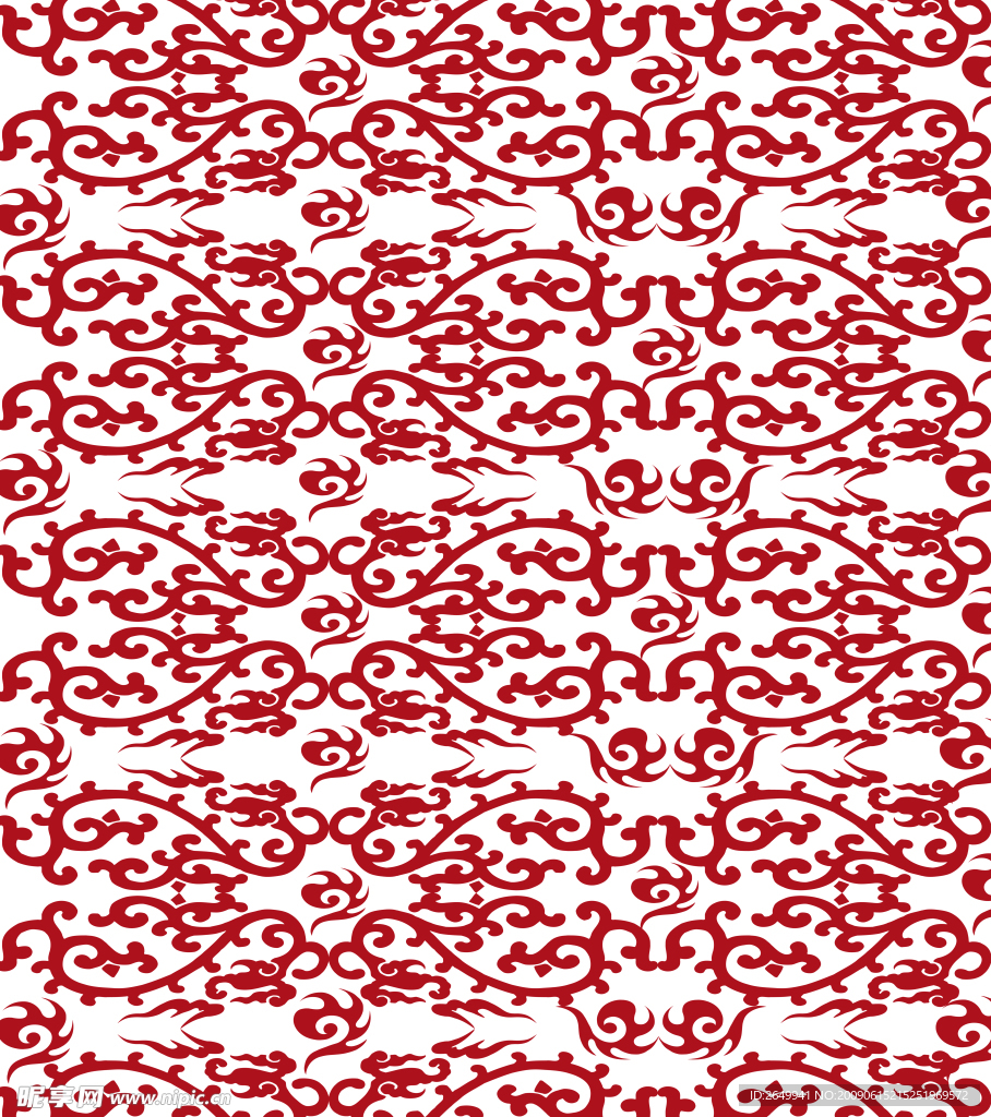 古典花纹