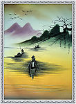 一江春水 远山
