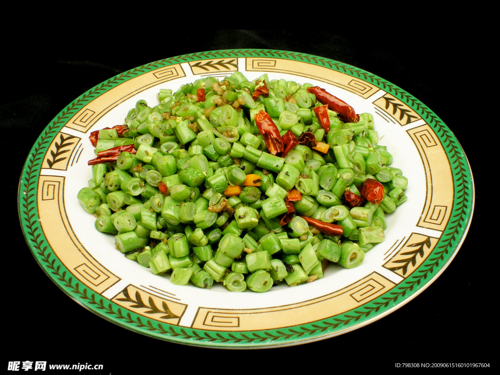 榄菜肉沫四季豆