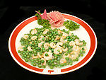 青豆烩虾仁