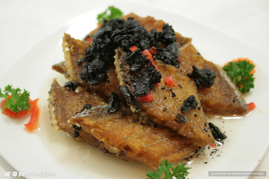 豆豉黄鱼