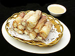 千岛汁腌肉卷